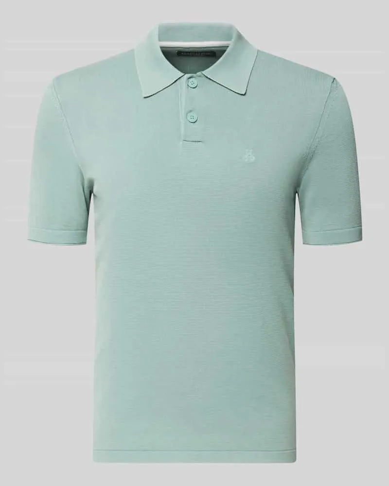Marc O'Polo Regular Fit Poloshirt aus reiner Baumwolle Mint