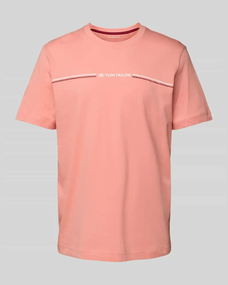 Tom Tailor Regular Fit T-Shirt aus reiner Baumwolle 