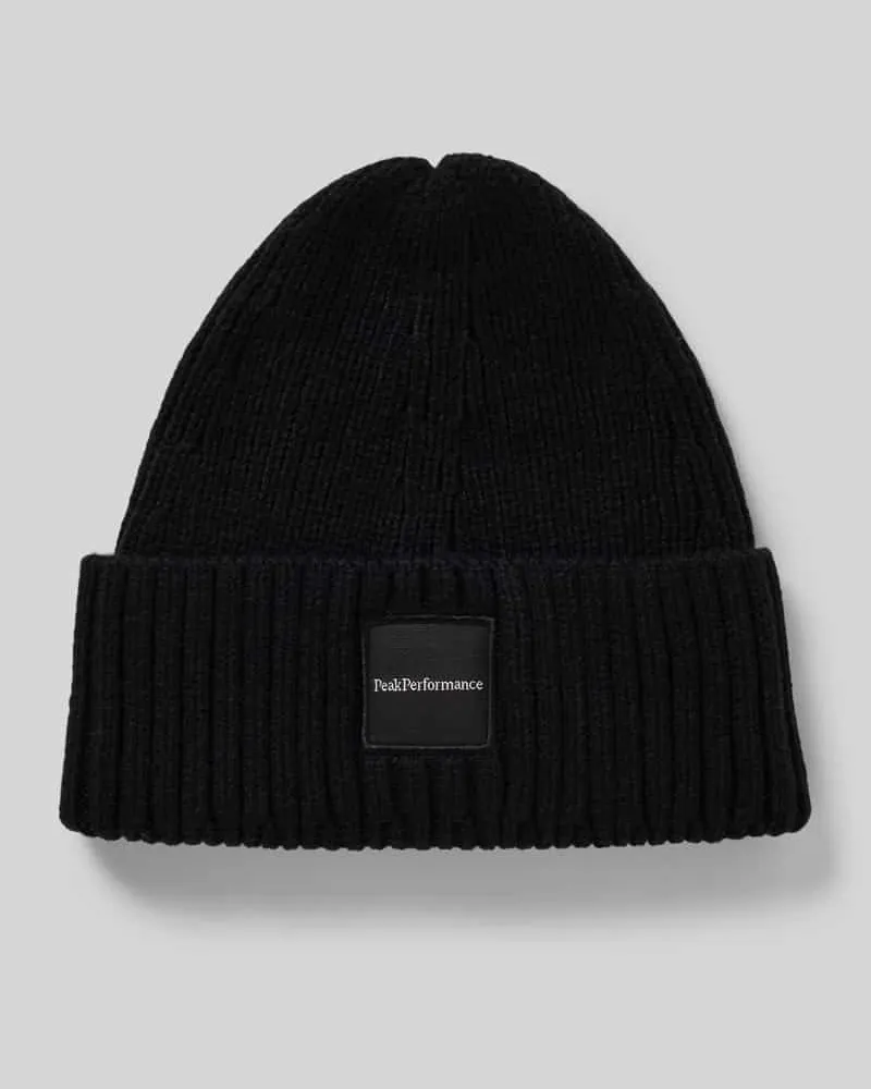 Peak Performance Beanie mit Label-Patch Modell 'Cornice 