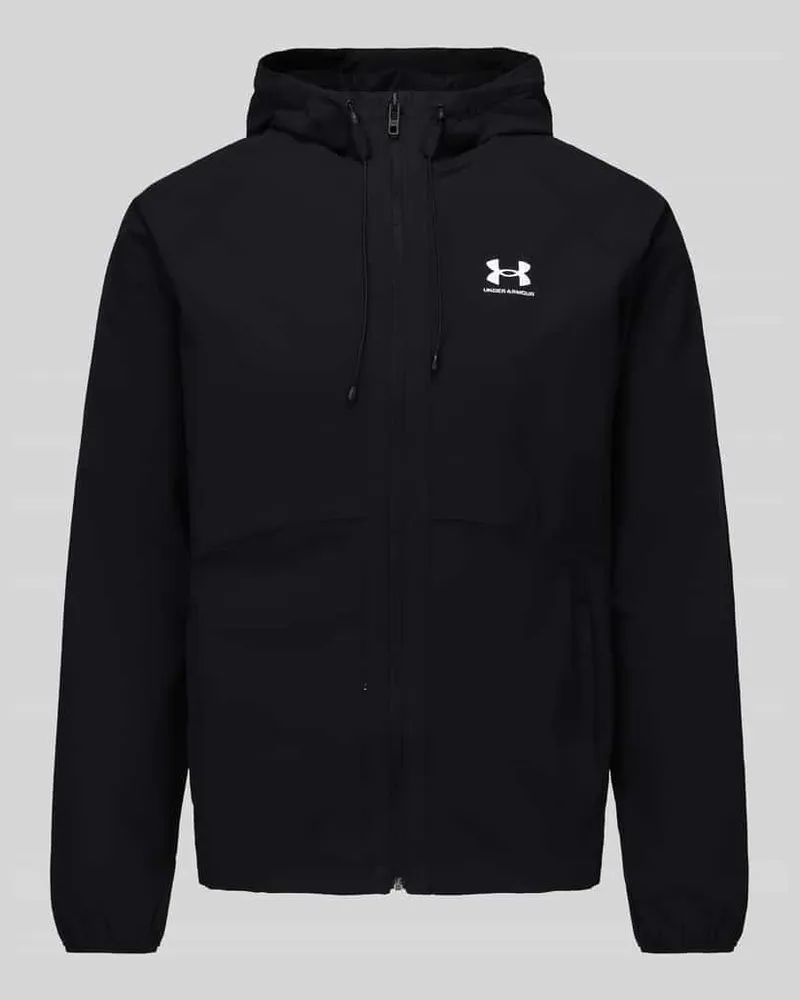 Under Armour Regular Fit Trainingsjacke mit Kapuze Black