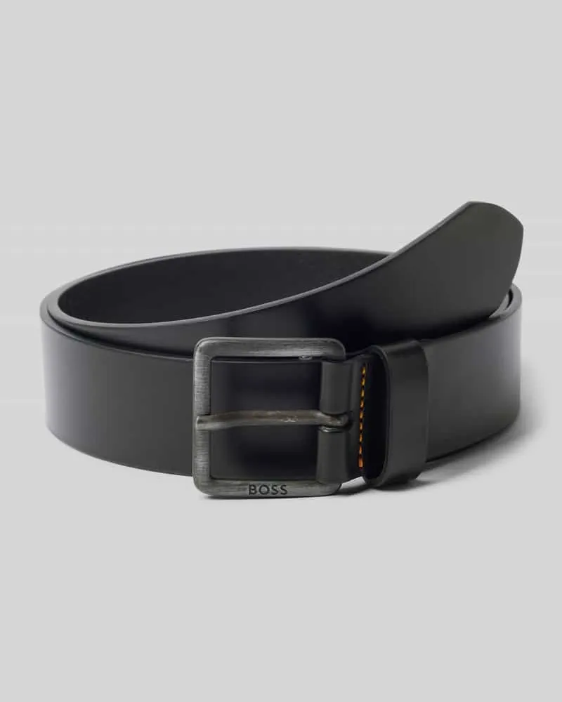 HUGO BOSS Gürtel aus echtem Rindsleder Modell 'JEEKO_SZ40 Black