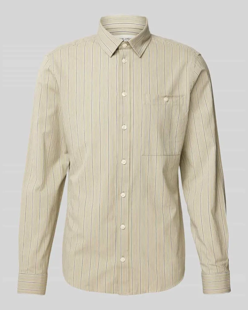 Casual Friday Regular Fit Freizeithemd mit Brusttasche Modell 'FREDDI Mint