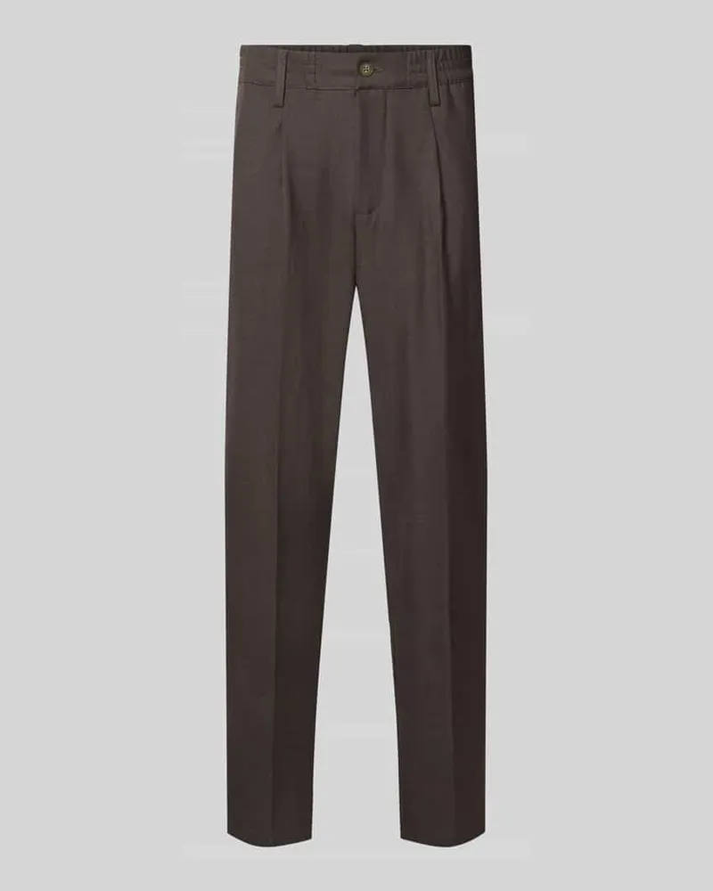 Casual Friday Stoffhose mit Bügelfalte Modell 'MARC Khaki