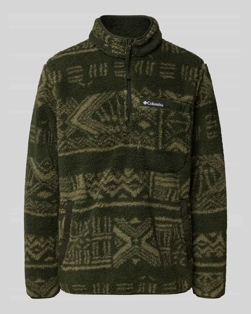 Columbia Sportswear Company Sweatshirt aus Teddyfell Oliv