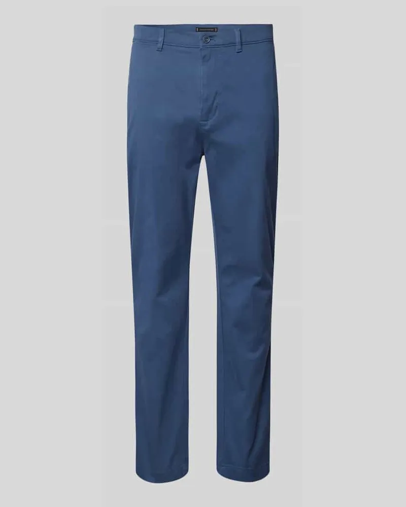 Tommy Hilfiger Chino mit Gesäßtaschen Modell 'DENTON Blau