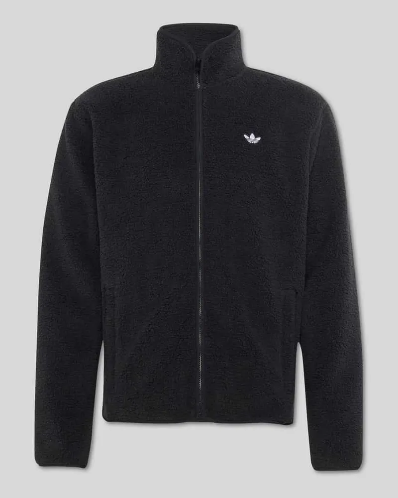 adidas Teddyjacke mit Logo-Stitching Black