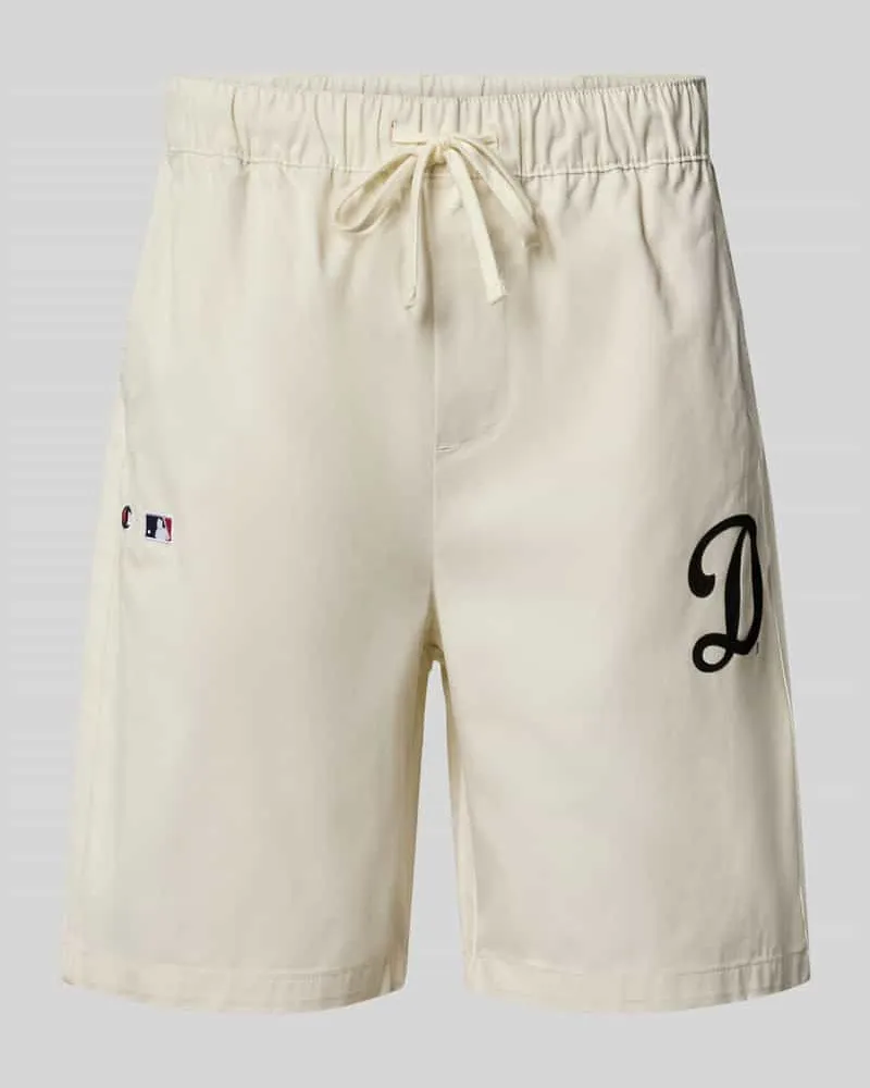 Champion Relaxed Fit Shorts aus reiner Baumwolle Beige
