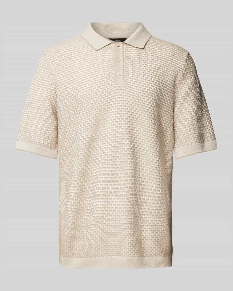 cinque Regular Fit Poloshirt mit kurzer Knopfleiste Modell 'Flavius 
