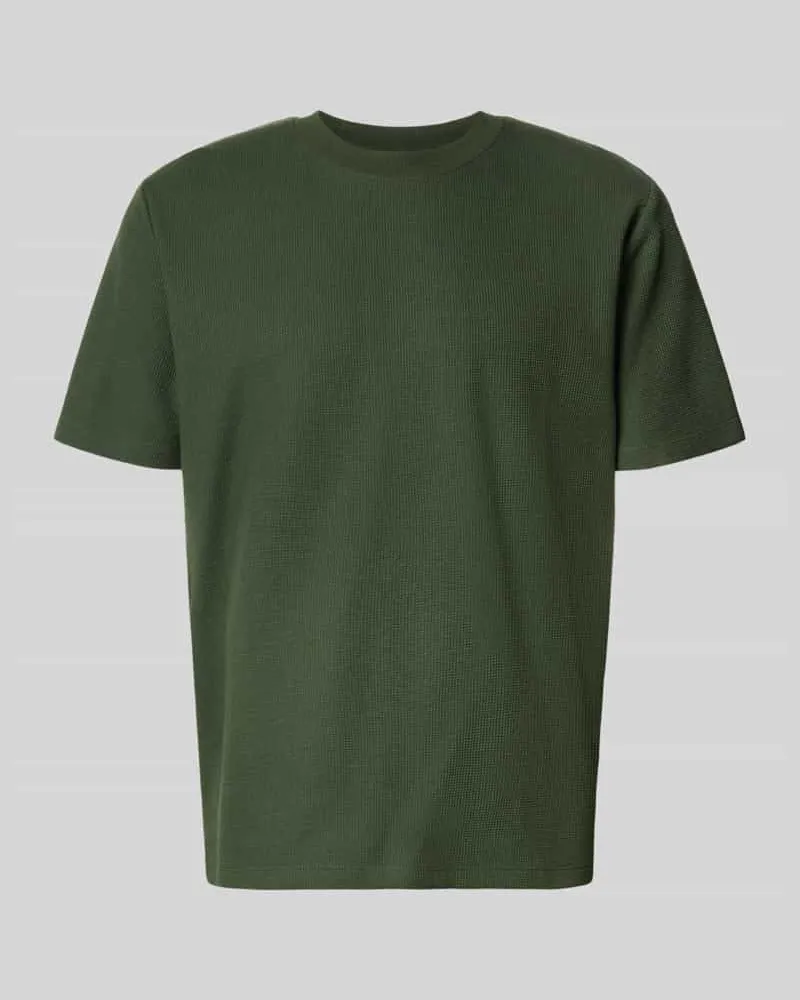 Jack & Jones T-Shirt mit Strukturmuster 