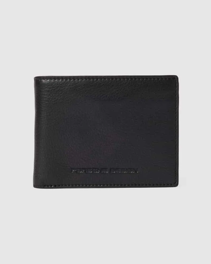 Porsche Design Portemonnaie aus echtem Leder mit Strukturmuster 