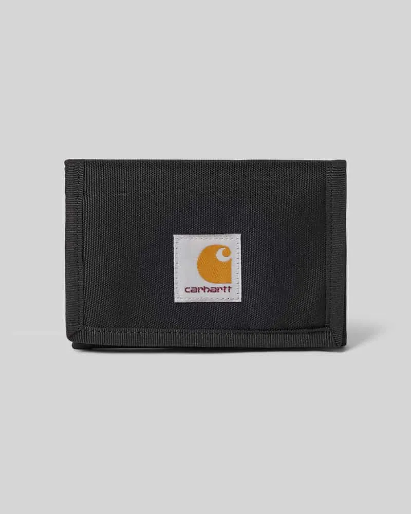 Carhartt WIP Portemonnaie mit Label-Detail Modell 'Alec Black