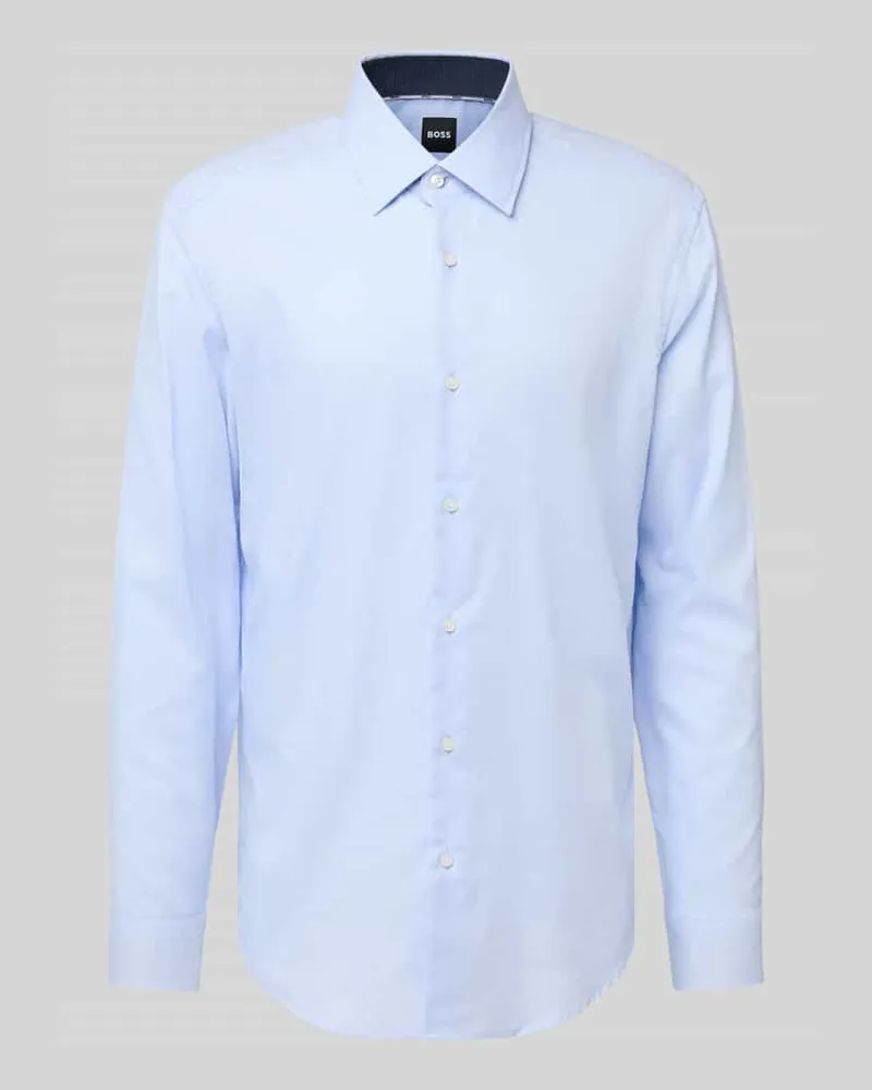 HUGO BOSS Regular Fit Business-Hemd mit Kentkragen Modell 'Joe 