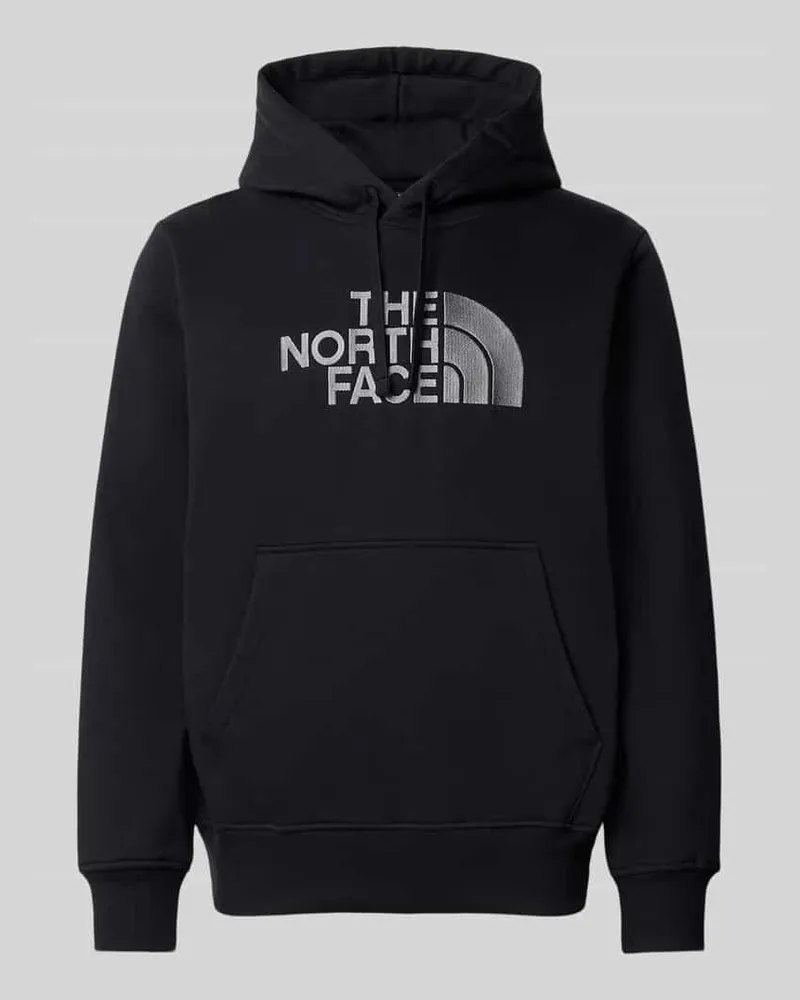 The North Face Hoodie mit Label-Print Black