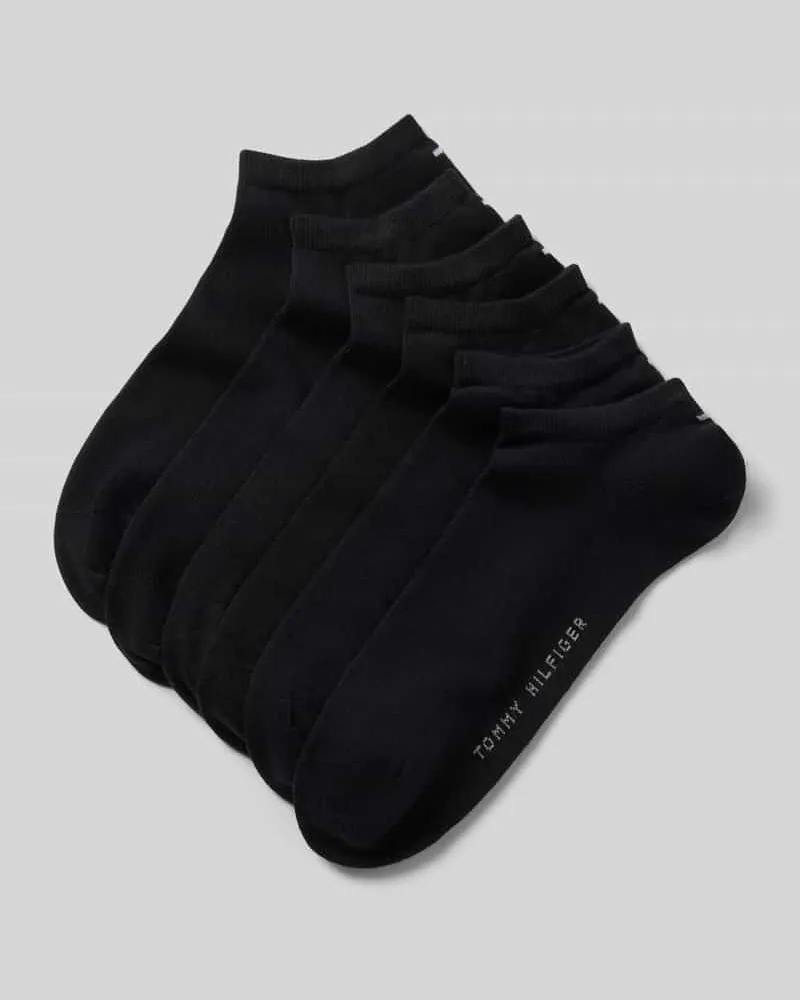 Tommy Hilfiger Socken aus Baumwoll-Mix im 6er-Pack Black