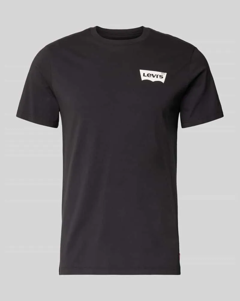 Levi's T-Shirt mit Label-Print Black