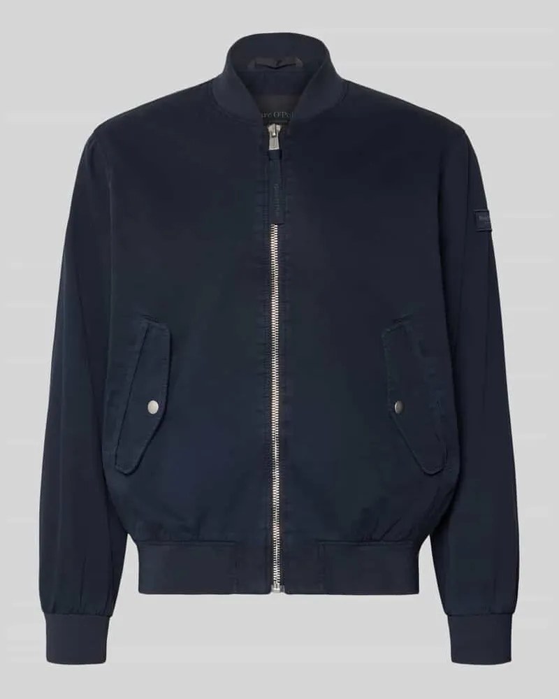 Marc O'Polo Regular Fit Blouson aus reiner Baumwolle Marine