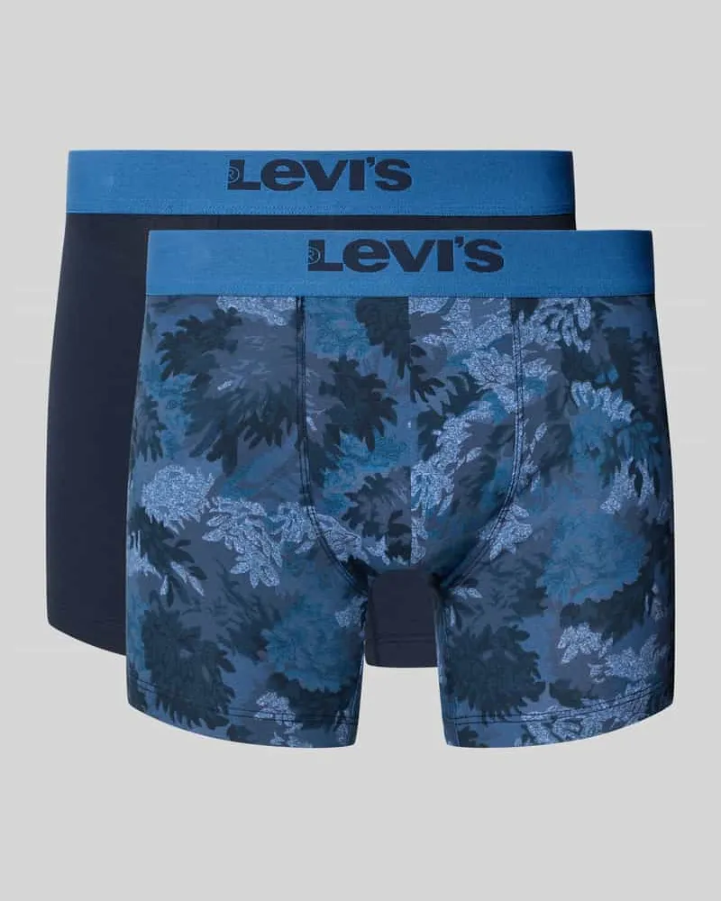 Levi's Trunks mit Logo-Stitching Modell 'Woods' im 2er-Pack 
