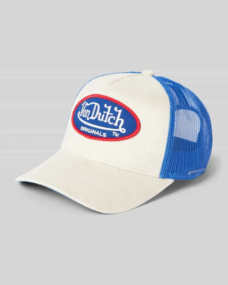 Von Dutch Trucker Cap mit Label-Patch Modell 'BOSTON 