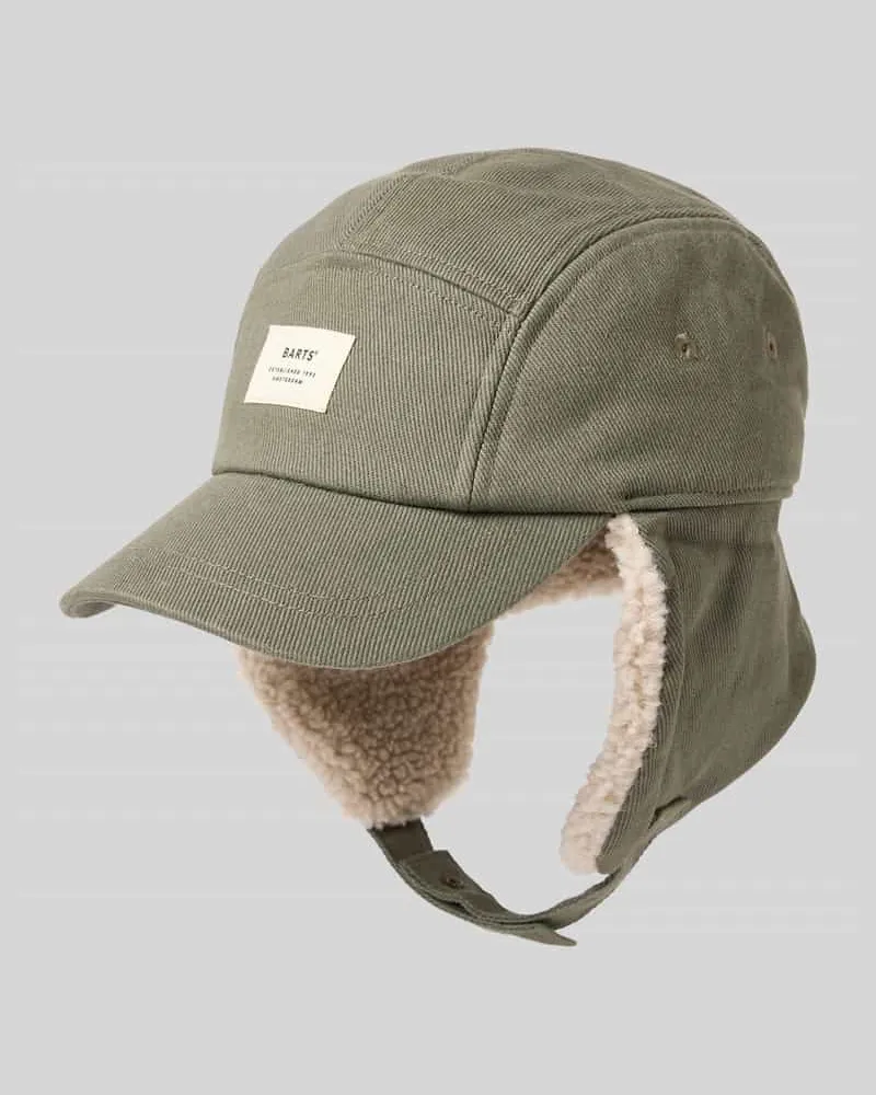 Barts Base Cap mit Logo-Patch Modell 'Hafnar Gruen