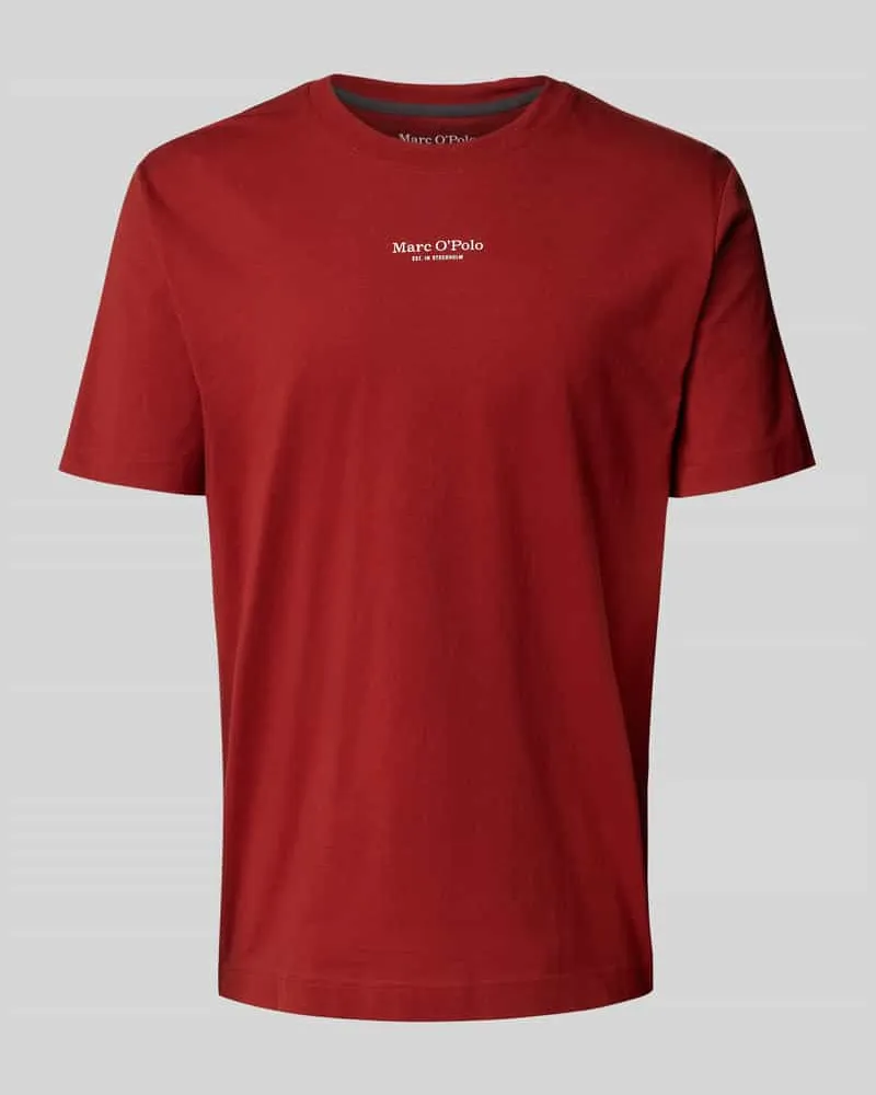 Marc O'Polo Regular Fit T-Shirt aus reiner Baumwolle 