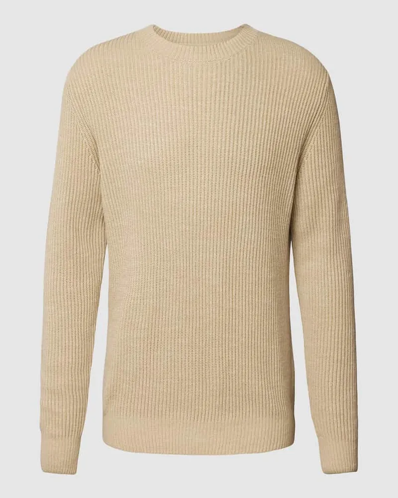 Marc O'Polo Strickpullover mit Rundhalsausschnitt 