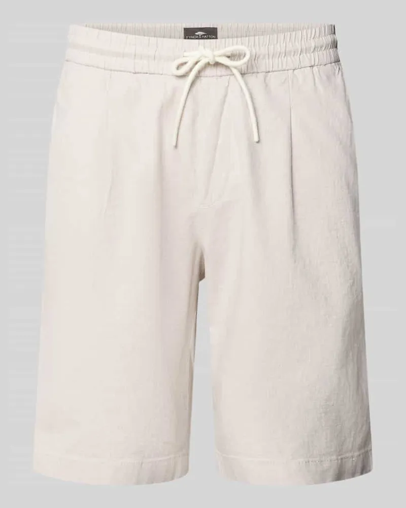 Fynch-Hatton Bermudas mit französischen Eingrifftaschen Modell 'COLI Beige