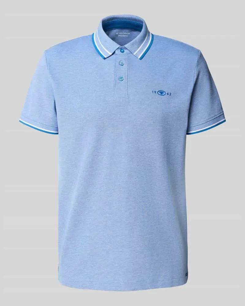Tom Tailor Regular Fit Poloshirt aus Baumwoll-Mix 