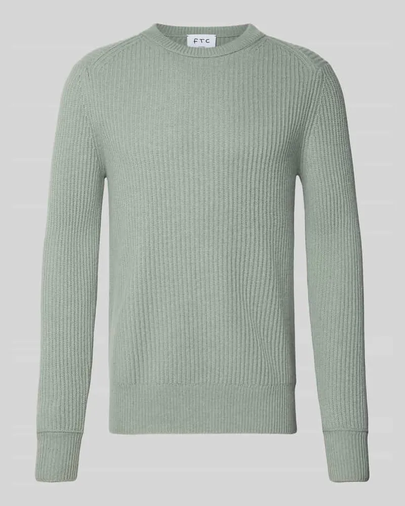 FTC Cashmere Kaschmirpullover mit Strukturmuster 