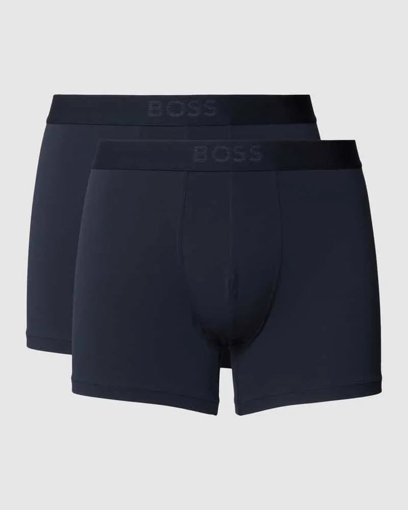 HUGO BOSS Trunks mit Logo-Bund im 2er-Pack Modell 'UltraSoft 