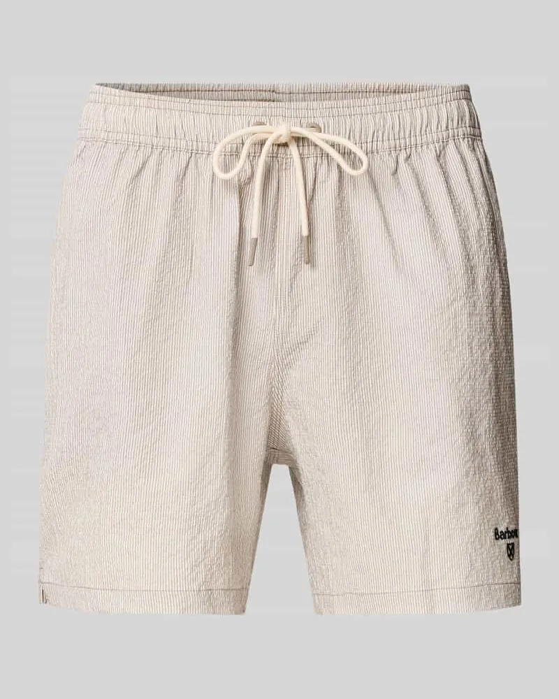 Barbour Shorts mit elastischem Bund und Eingrifftaschen 