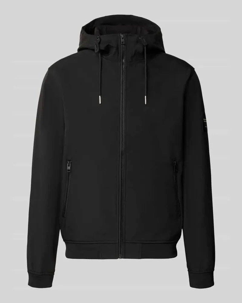 Jack & Jones Regular Fit Jacke mit Logo-Detail Black