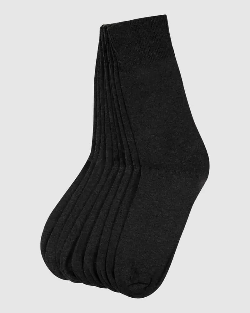 Camano Socken mit Rippenbündchen im 9er-Pack 