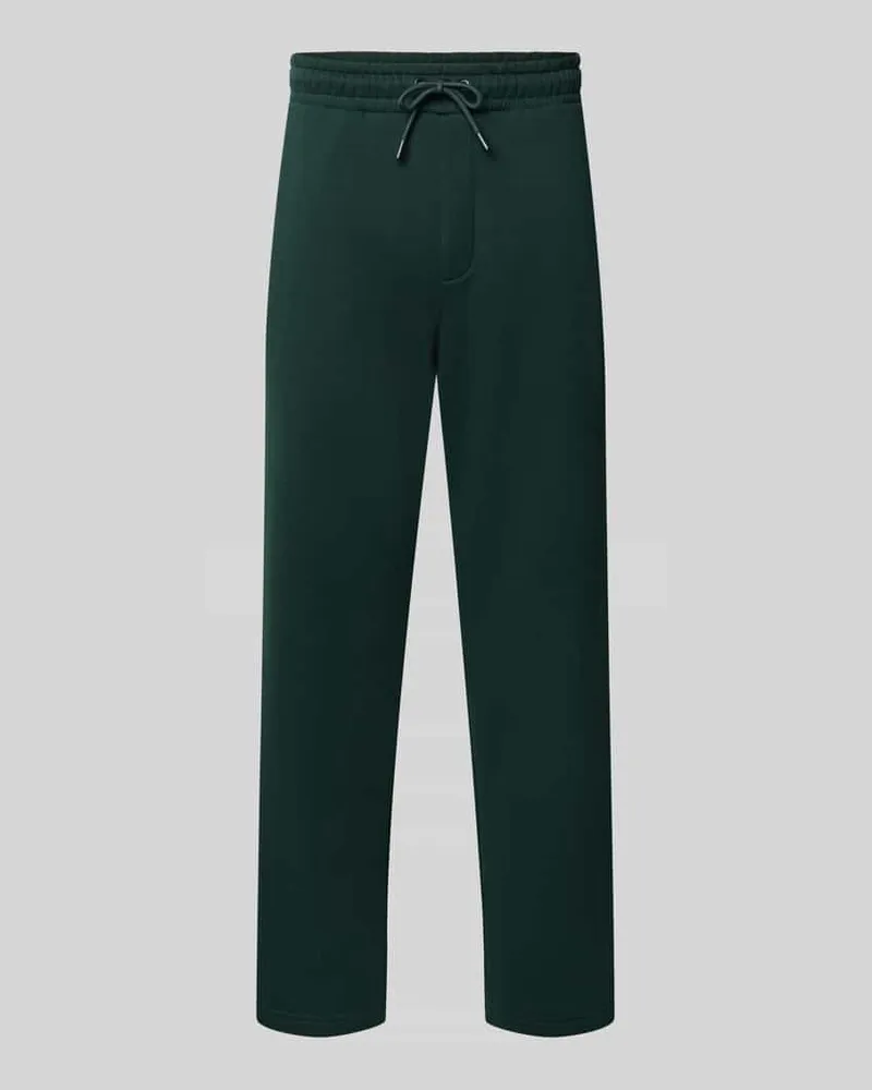 Jack & Jones Straight Fit Sweatpants Modell 'BRADLEY Dunkelgruen