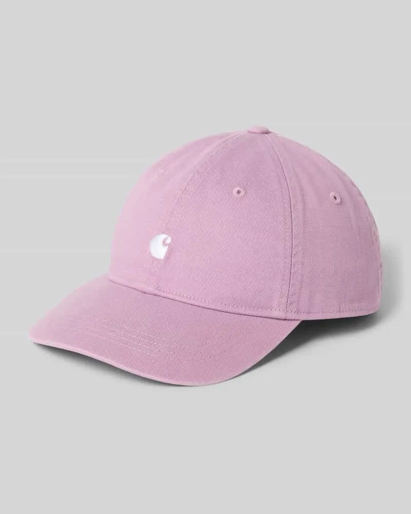 Carhartt WIP Basecap mit Label-Stitching Modell 'Madison Flieder