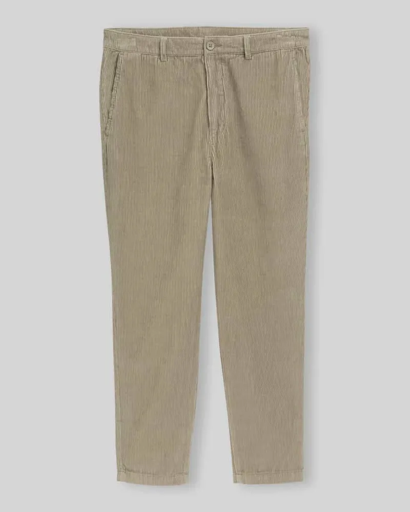 Tom Tailor Regular Waist Cordhose aus reiner Baumwolle Mittelbraun