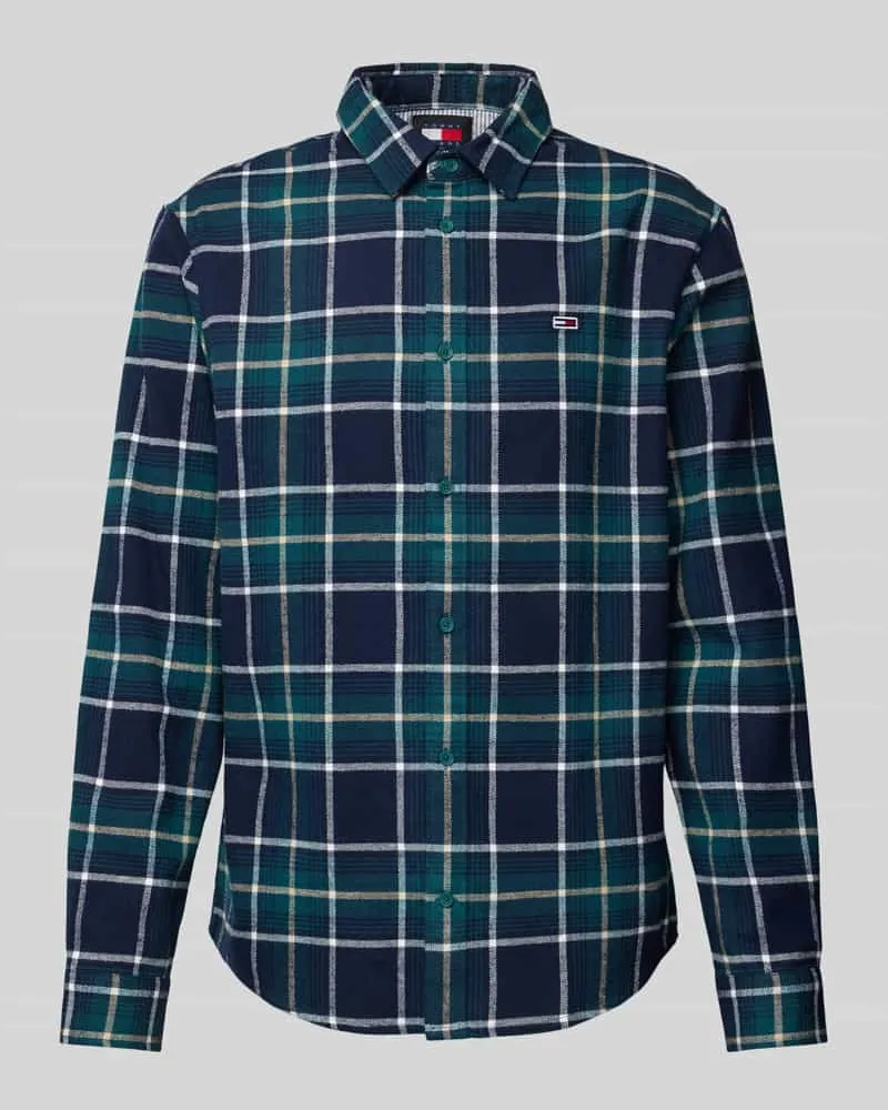 Tommy Hilfiger Freizeithemd mit Label-Stitching 