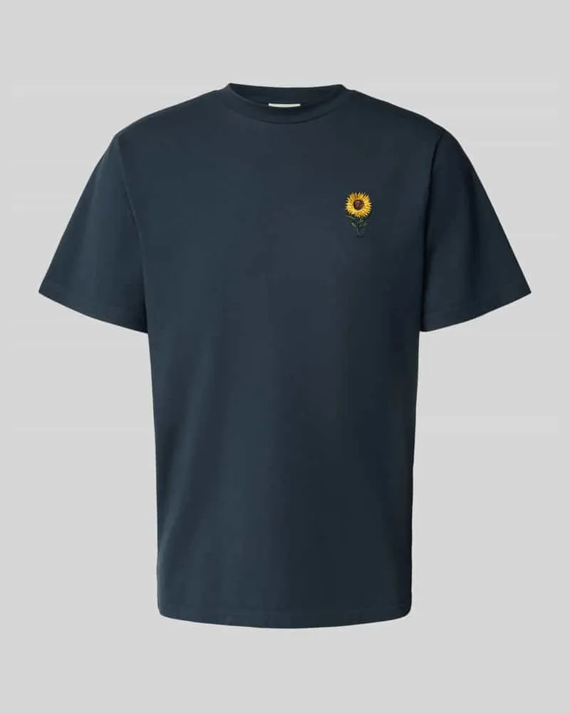 forét T-Shirt mit Motiv-Stitching Modell 'TOURNESOL 