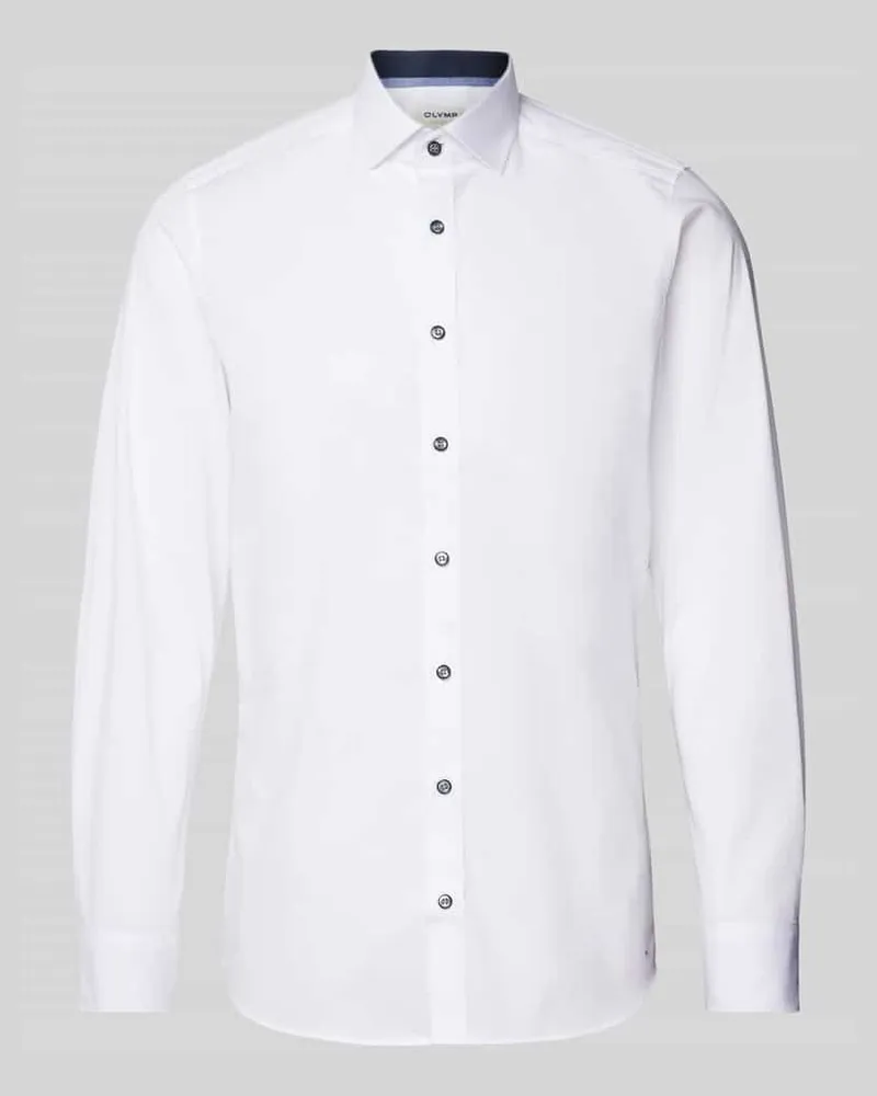 Olymp Slim Fit Businesshemd in Premiumqualität Modell 'ROYAL Weiss