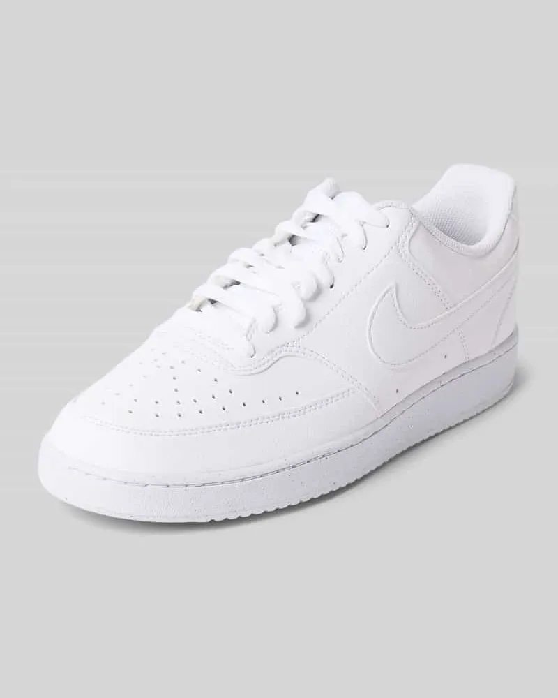 Nike Sneaker mit Logo Modell 'Court Vision Low Weiss