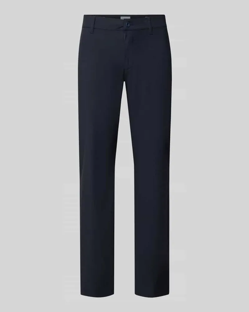Brax Tapered Fit Stoffhose mit Viskose-Anteil Modell 'Phil Marine