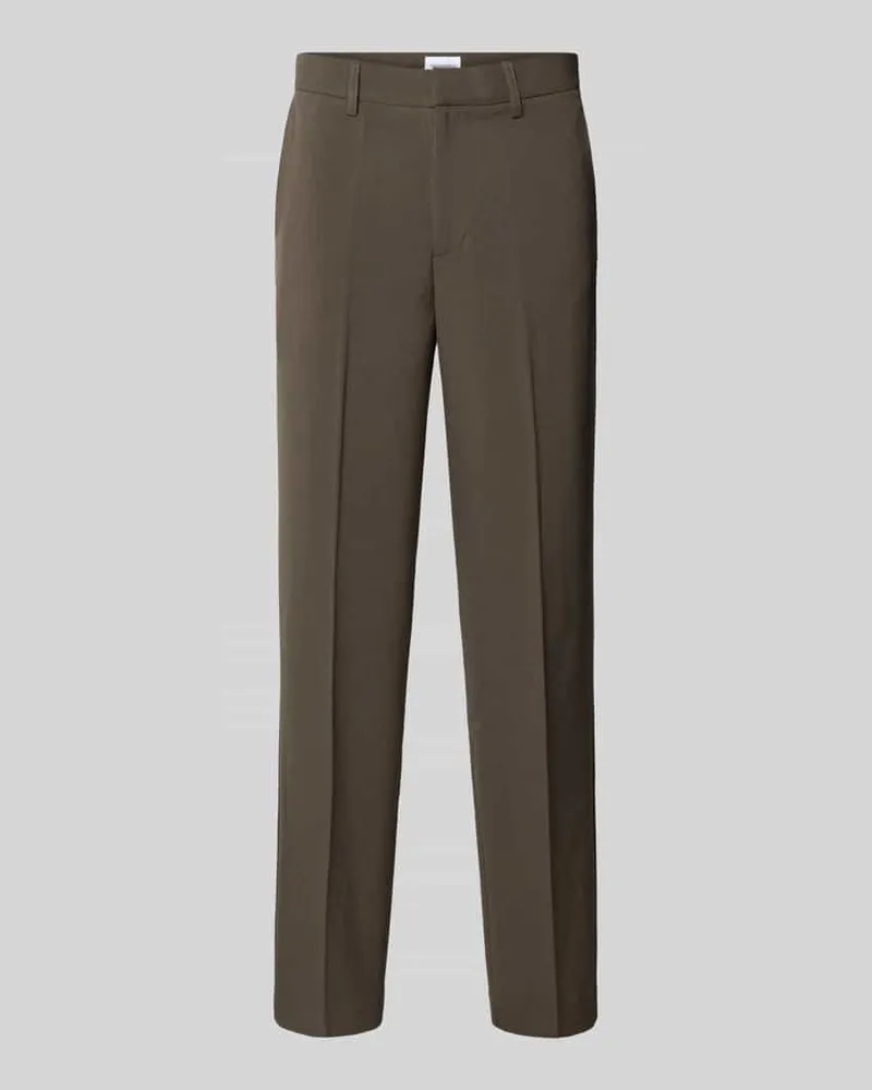 Lindbergh Relaxed Fit Stoffhose mit Bügelfalten 