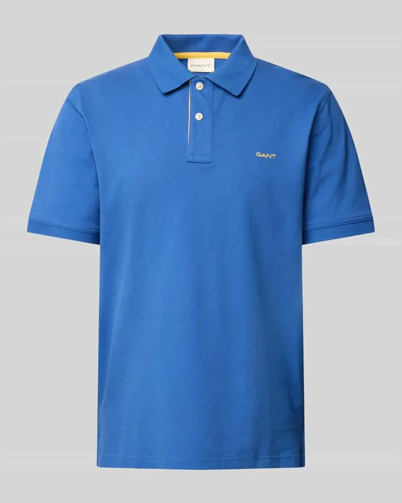 Gant Regular Fit Poloshirt mit Label-Stitching 