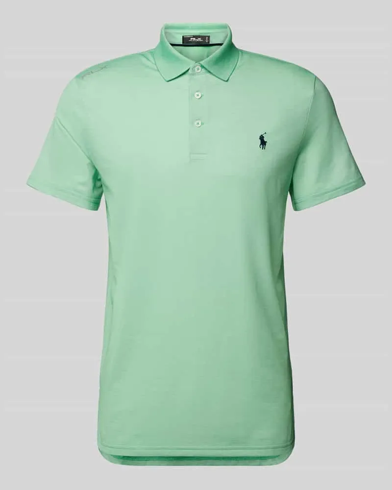 Ralph Lauren Tailored Fit Poloshirt mit Label-Stitching 