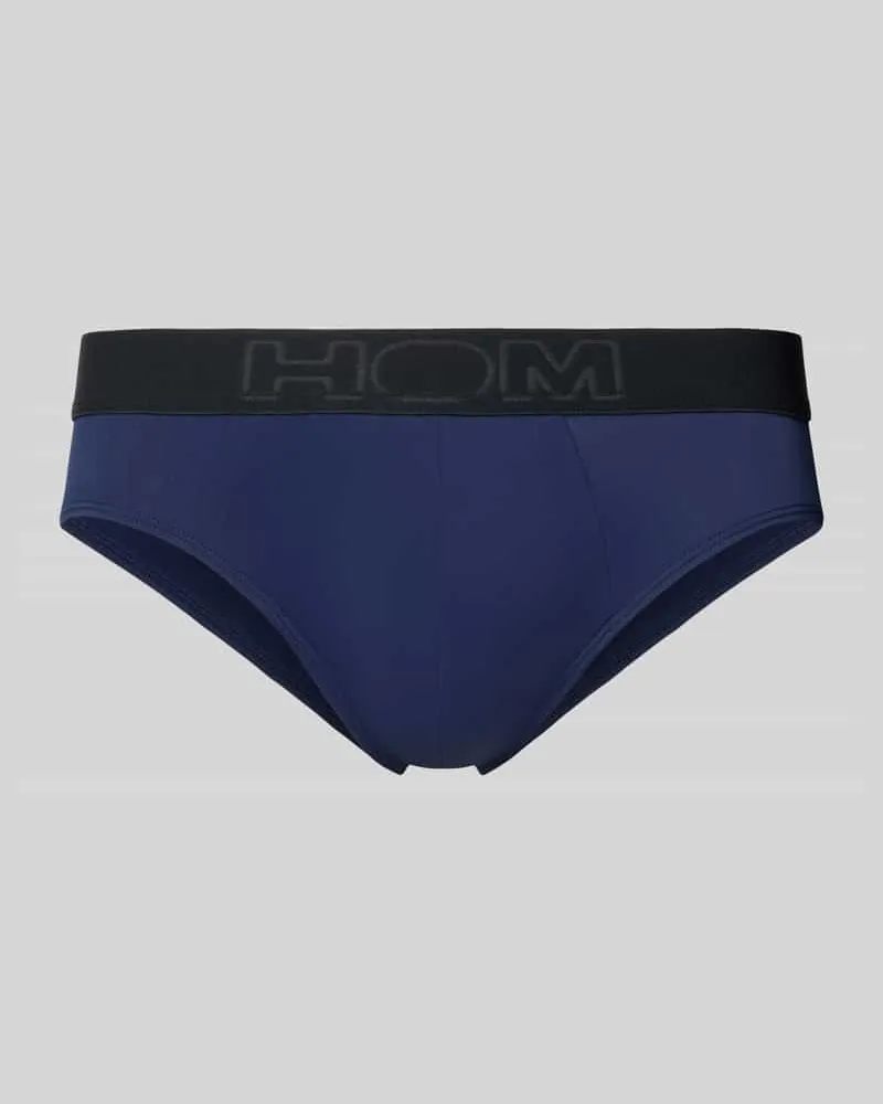 HOM Slip mit Label-Bund Marine