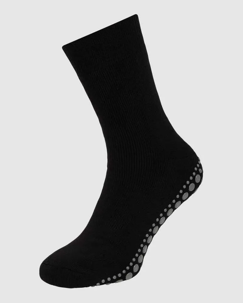 Falke Strümpfe mit rutschfester Sohle Modell 'Homepads Black