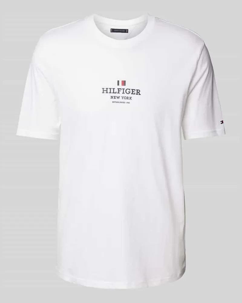 Tommy Hilfiger T-Shirt mit Label-Print 