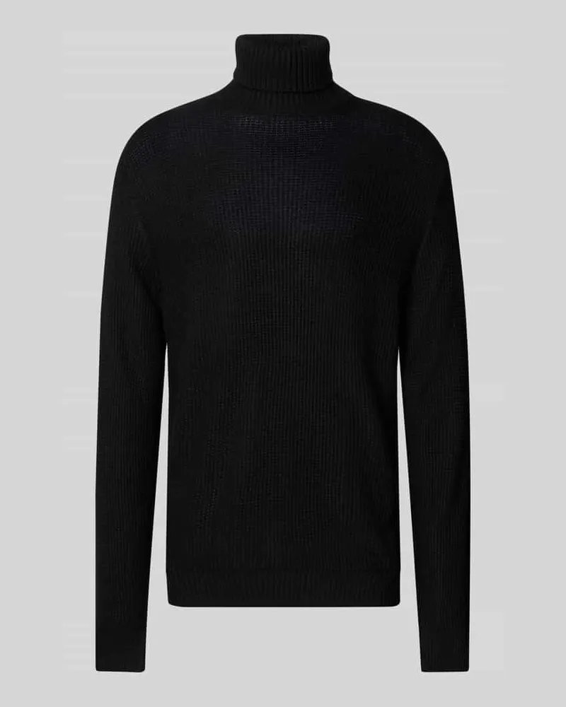 Jack & Jones Rollkragenpullover mit Strukturmuster Modell 'ROY 