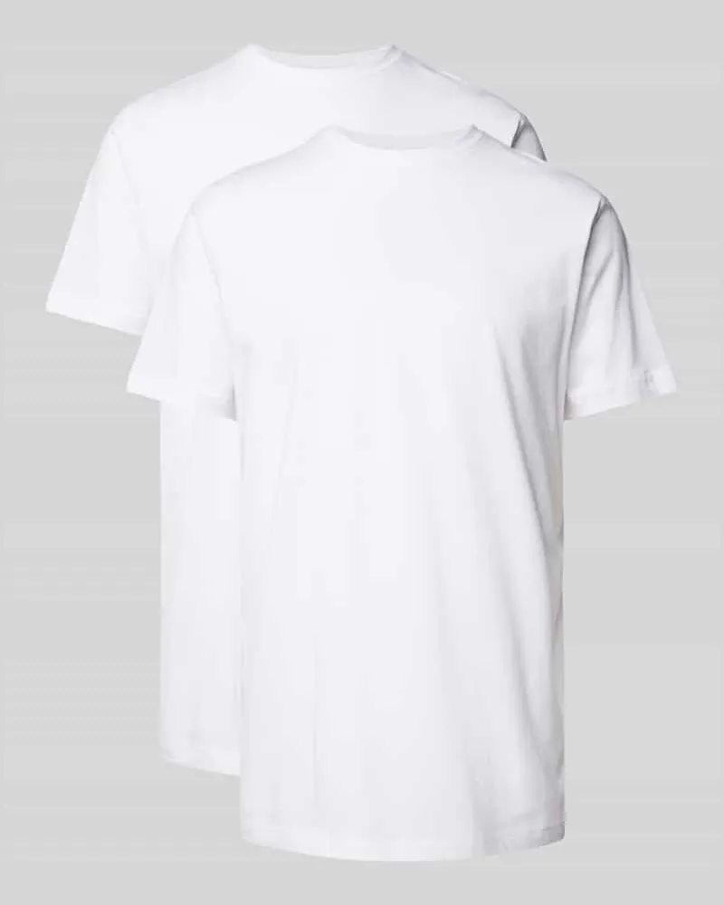 Lerros T-Shirt mit Rundhalsausschnitt im 2er-Pack 