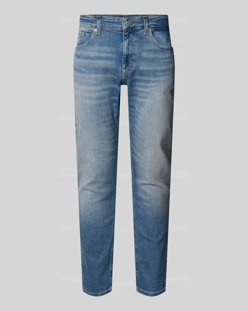 Tommy Hilfiger Slim Fit Jeans aus Baumwoll-Mix Modell 'AUSTIN Jeansblau