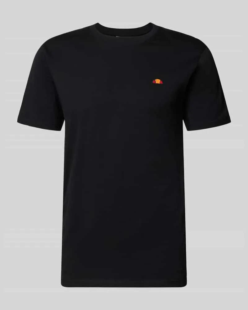 Ellesse T-Shirt mit Label-Stitching Modell 'CASSICA Black